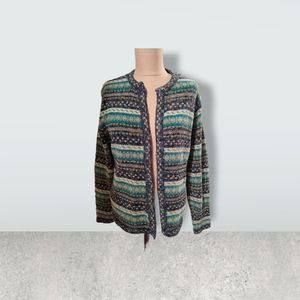 Ladies vintage dress barn cardigan size medium